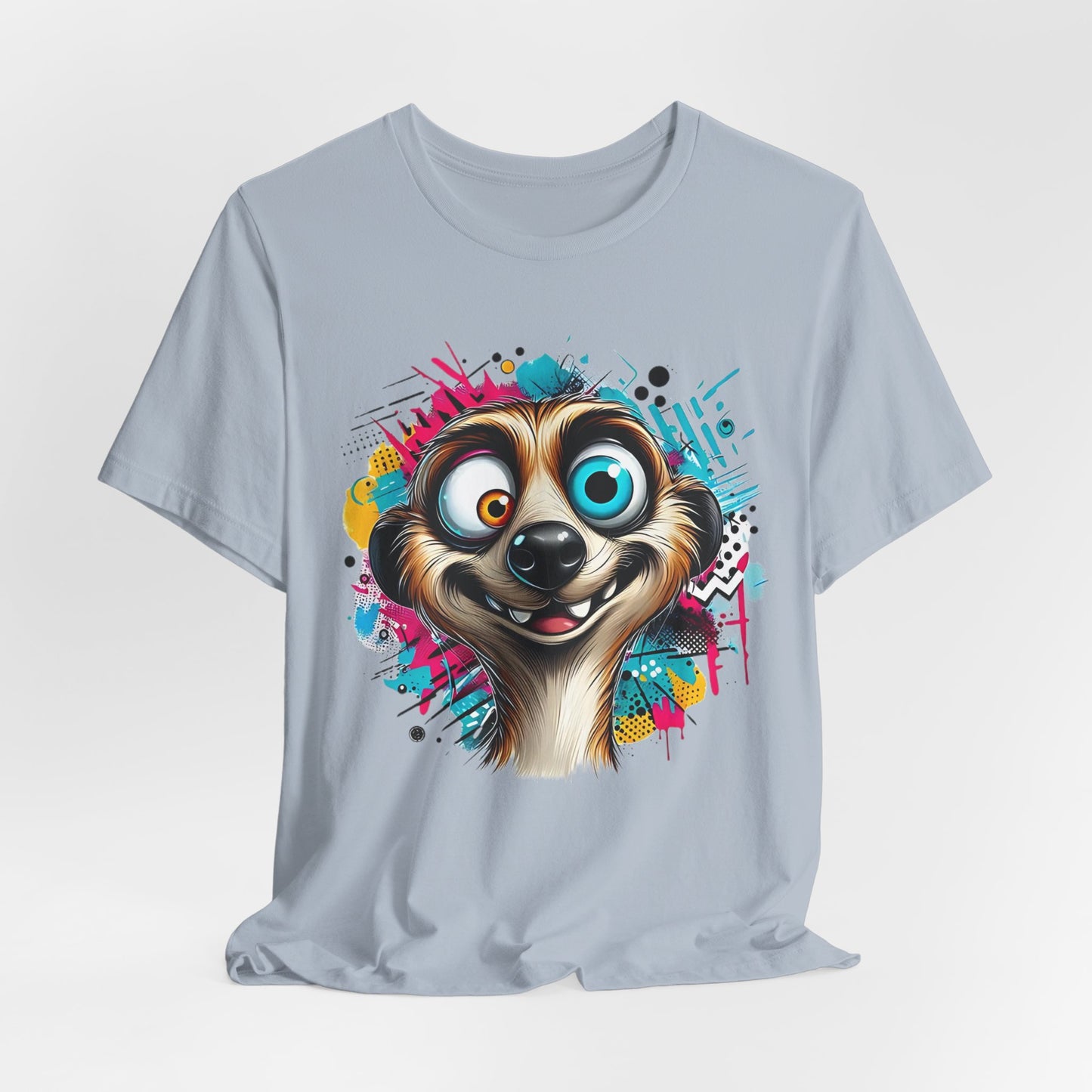 Squirrel Shirt, Funny Squirrel Tee Shirt, Funny Animal T-Shirt, Cartoon Top, Animal Tees, Art Design T-Shirt, Graphic Tee