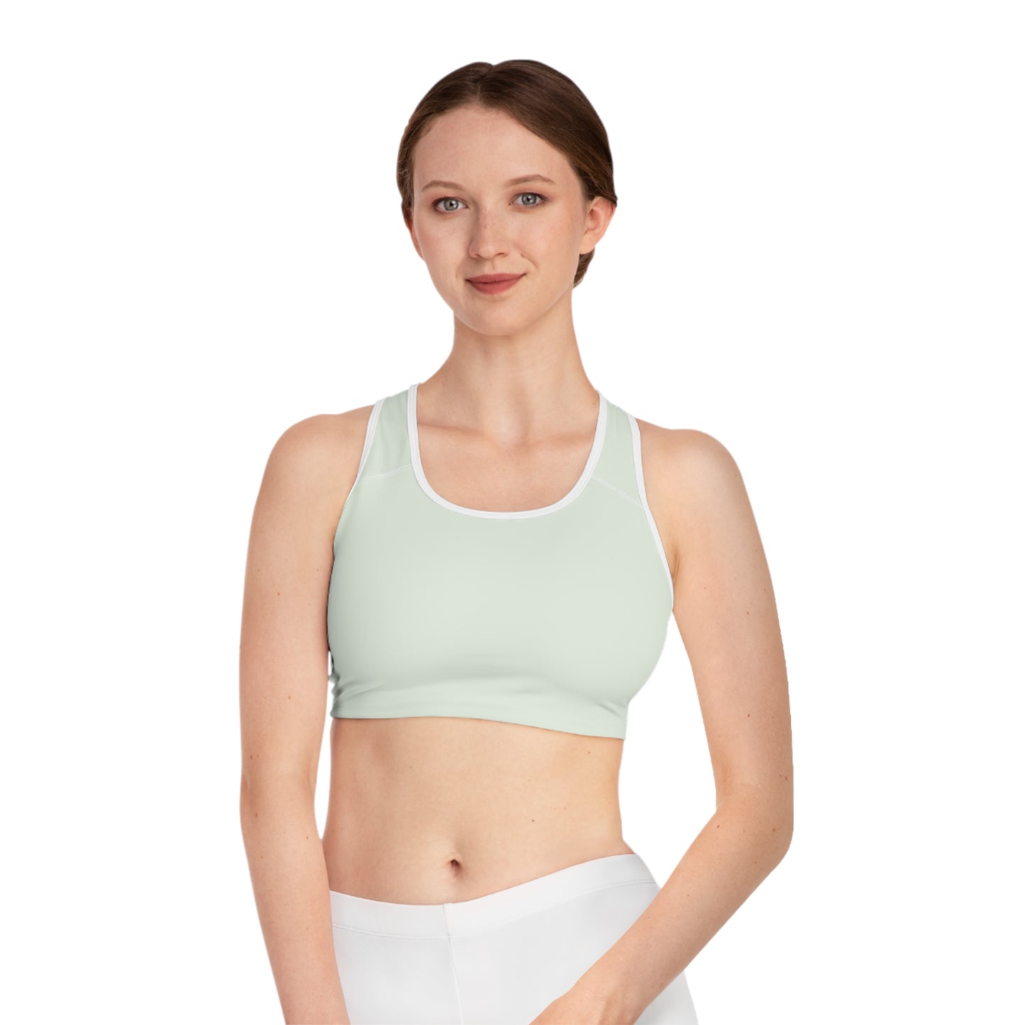 Green Color Sports Bra, Green Sports Bra 8