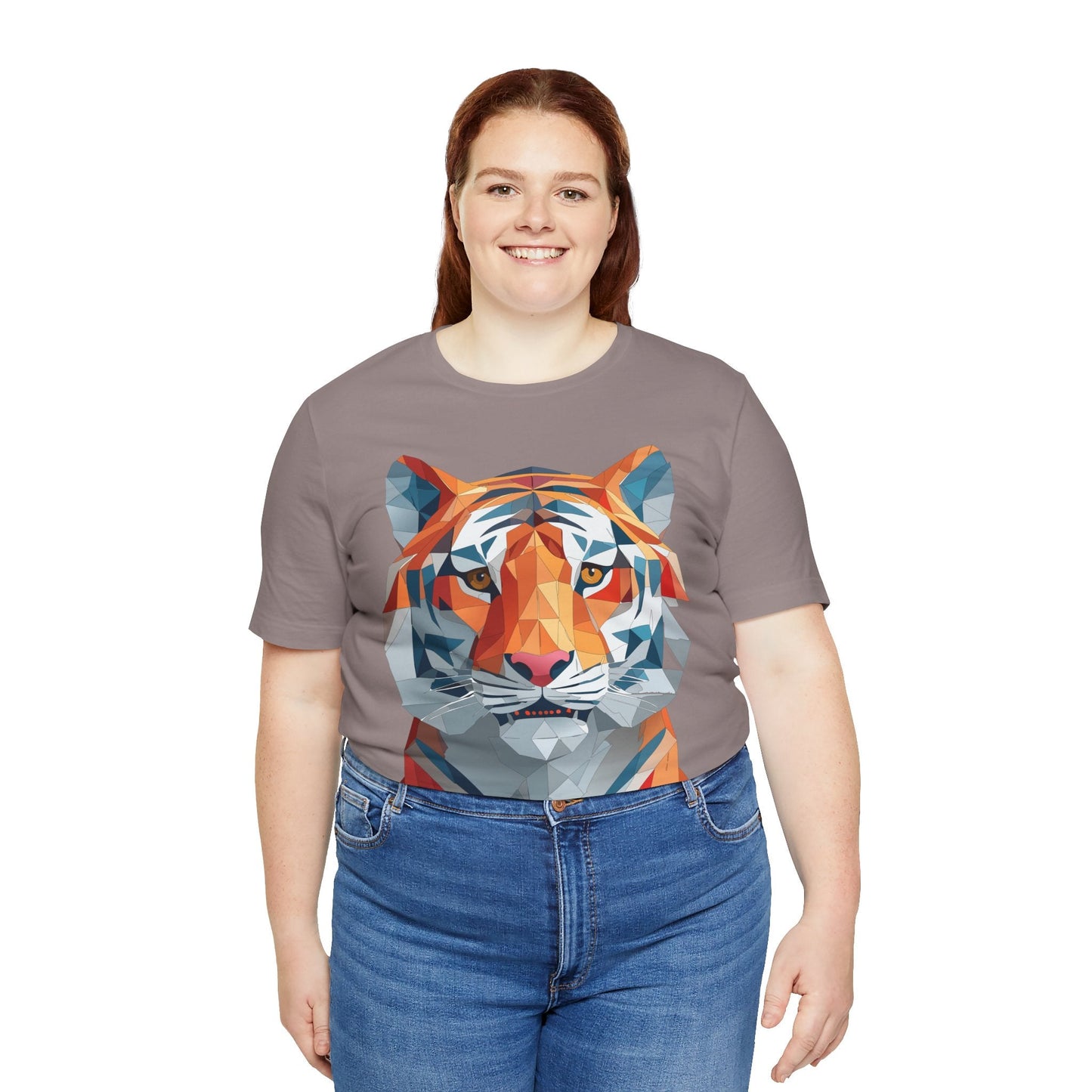 Unisex Animal Shirt With Art Design And Wildlife Theme Short Sleeve Tee For Everyday Wear