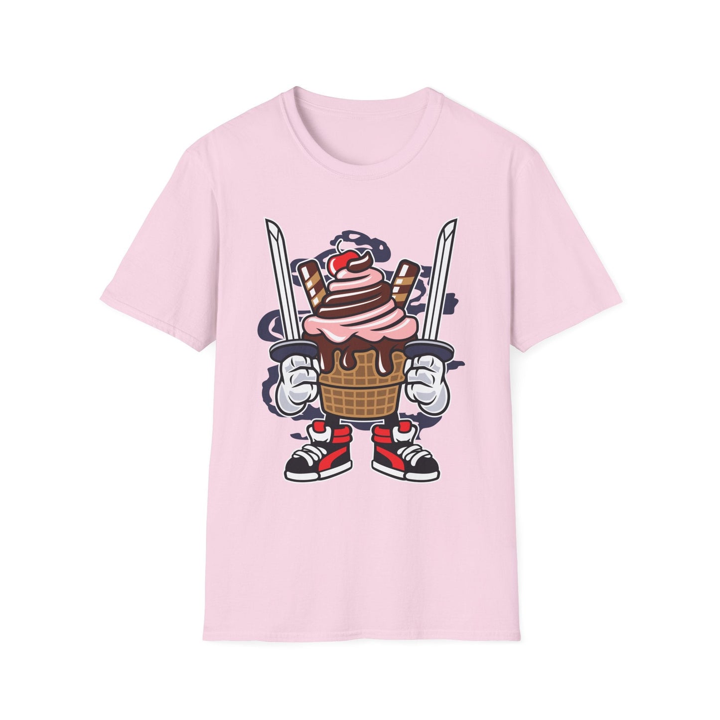 Cartoon T Shirt Unisex Animation Tee Funny Tee Gildan Softstyle 64000 Ring Spun Cotton 99