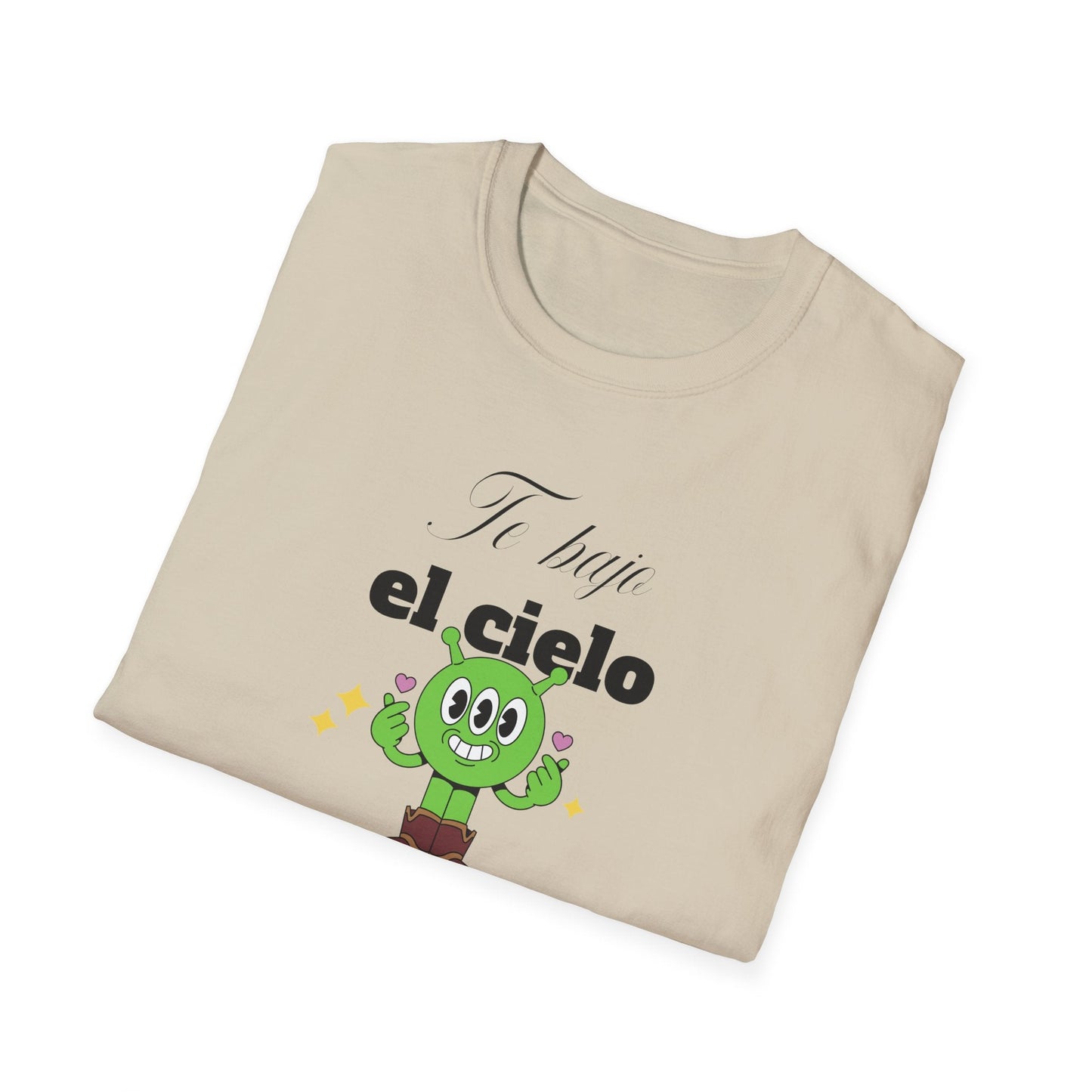 TShirt  Spanish Te llevo el cielo y las estrellas Cute Cactus Graphic