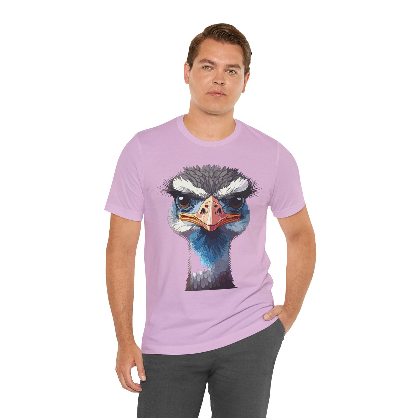 Unisex Animal Tee Shirt With Wildlife Art Design For Men And Women Gildan Softstyle 64000