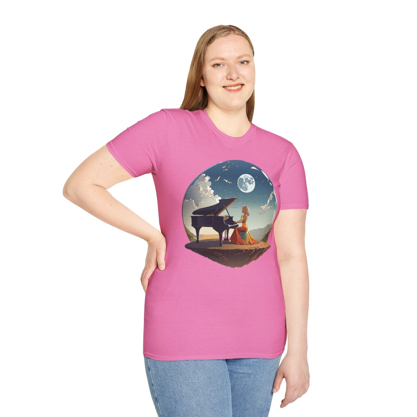 Womens Graphic T Shirts Art Design Shirt Gildan Softstyle 64000 Cotton Tee Unisex Comfort