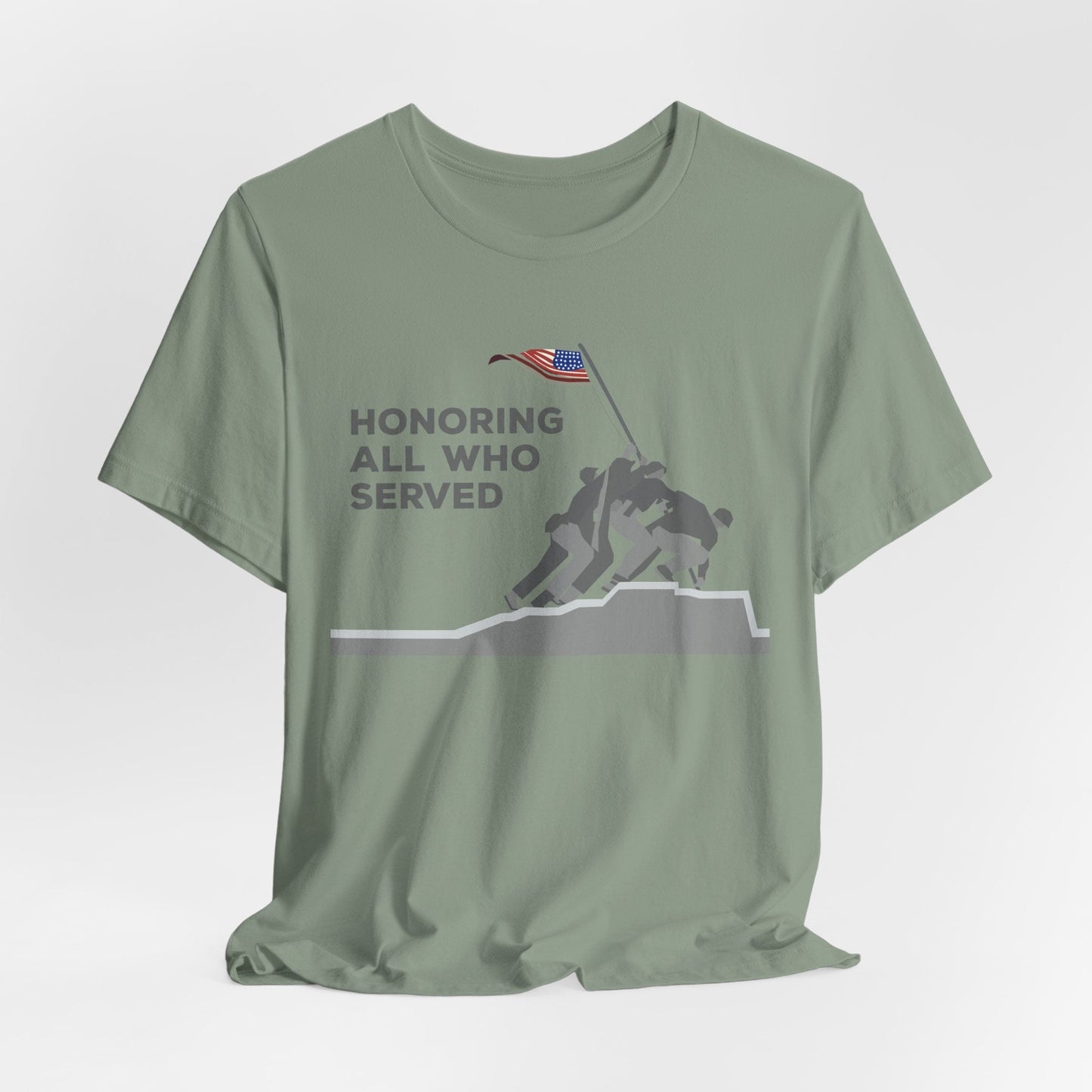 Army Veteran Patriotic Graphic Design Unisex Cotton T-Shirt v52