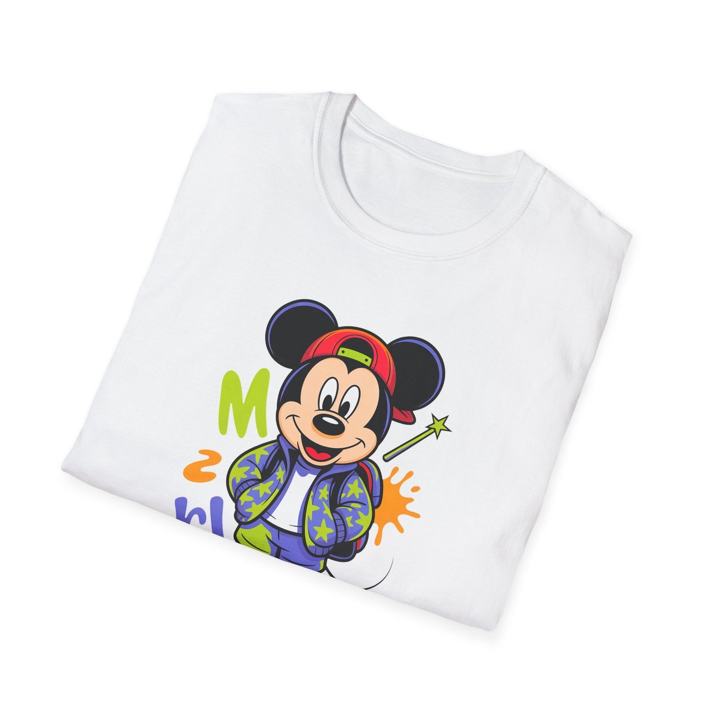 Cartoon T Shirt With Animation Design Unisex Gildan Softstyle 64000 Tee For Funny Animals