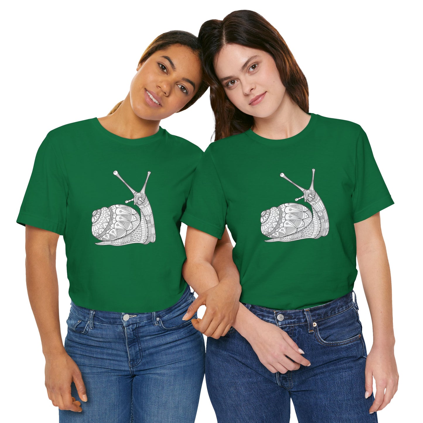 Camiseta unisex con estampado de animales 