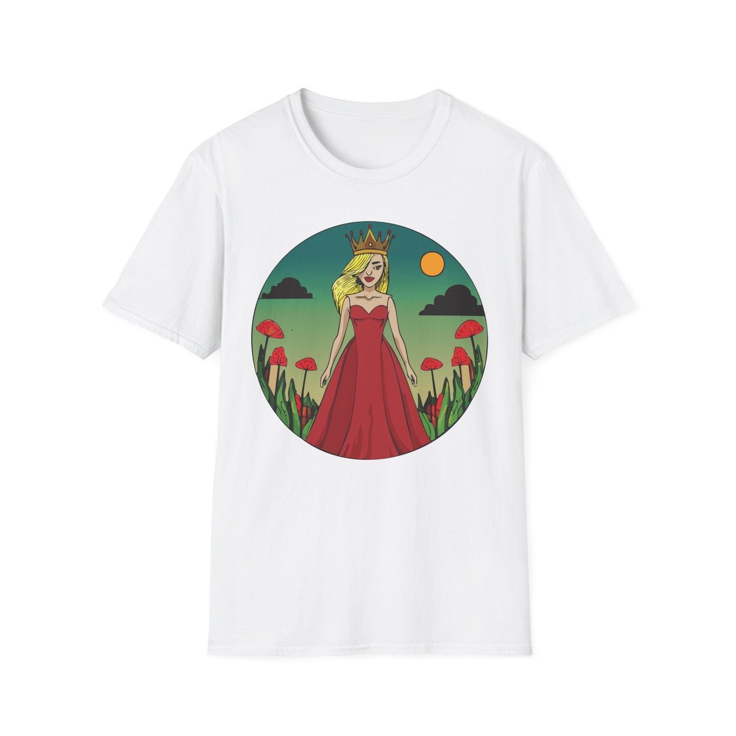 Womens Graphic T Shirt Art Design Tee Unisex Softstyle 64000 Ring Spun Cotton Daily Wear