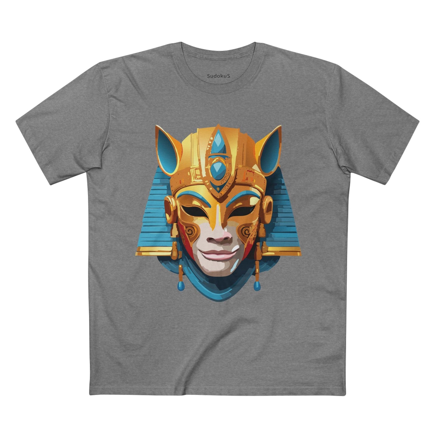 Mask Graphic Unisex 100 Cotton Staple Tee 32