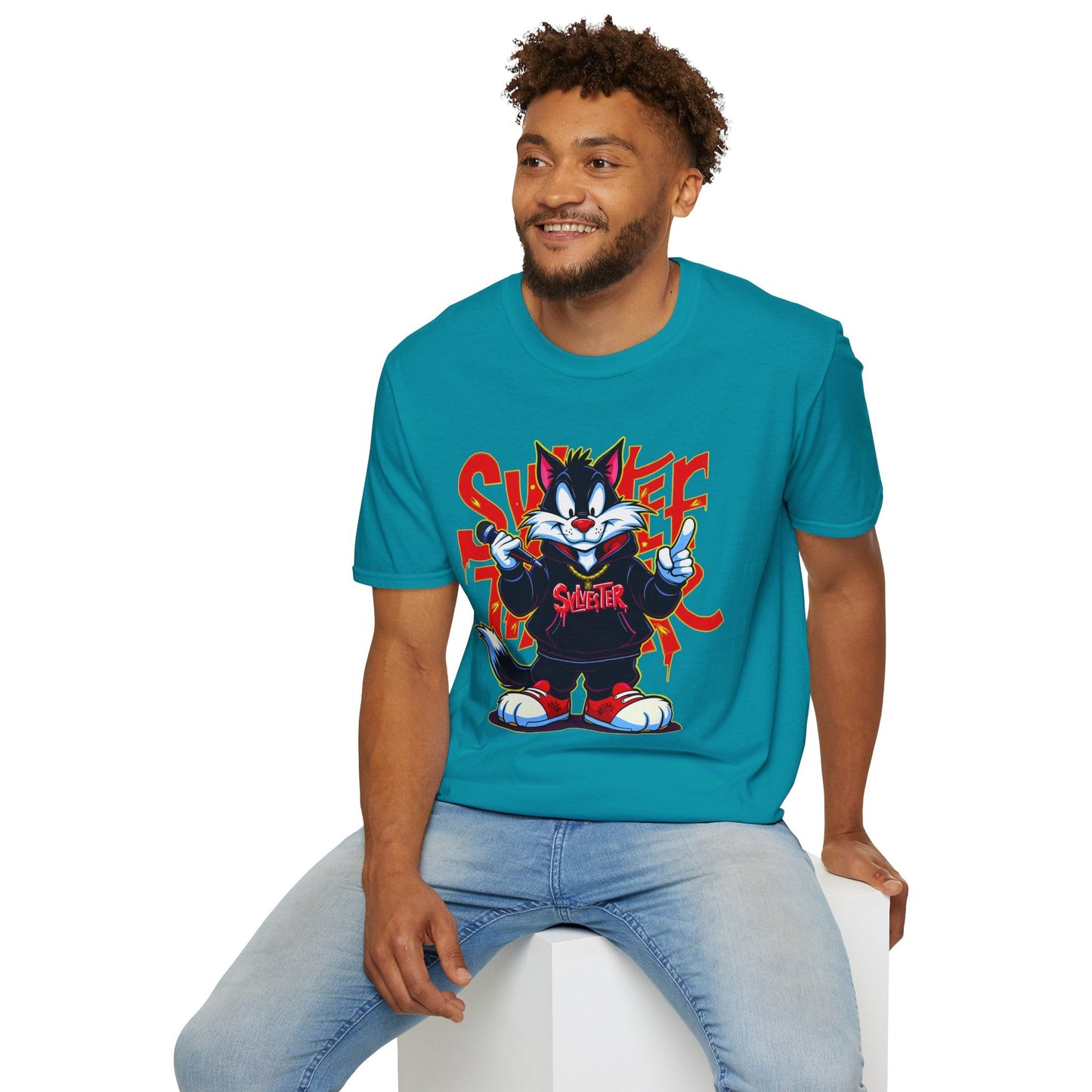 Gildan Softstyle Unisex T Shirt 100 Percent Ring Spun Cotton Cartoon Animation And Funny Animals Tee