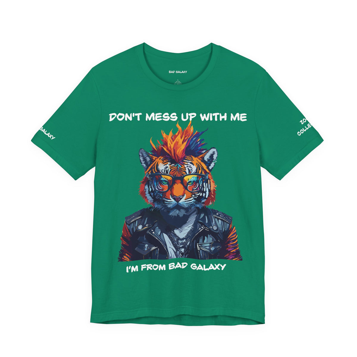 Animal Graphic Unisex Cotton Bella+Canvas Tee with Art Design b2