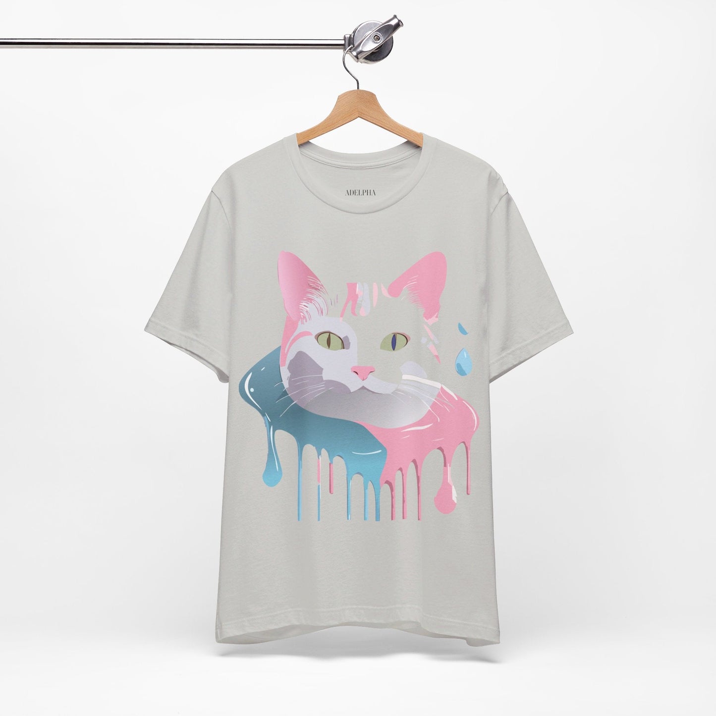 Adelpha Cat Graphic Tee Unisex Short Sleeve Shirt Vintage Inspired Artwork