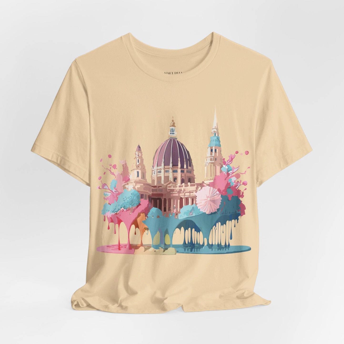 Vienna Tourist Shirt Graphic Tee Unisex Jersey Short Sleeve Vintage Inspired Artwork Adelpha