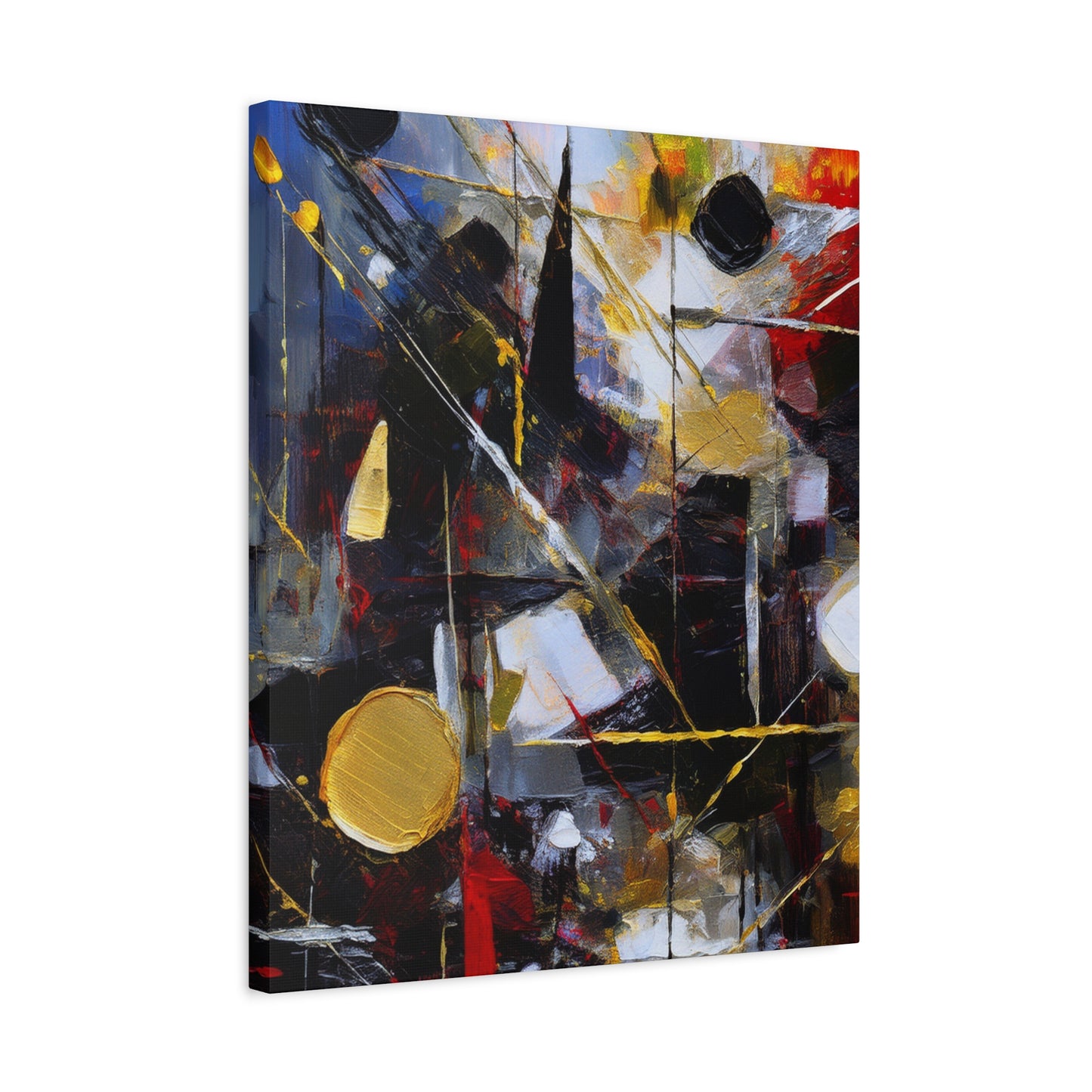 Abstract Oil Painting Print Canvas 20x24,20x30,24x30 24x32,24x36,30x40 32x48,36x48,40x60 Pine-Wood Inner Frame ABS-195