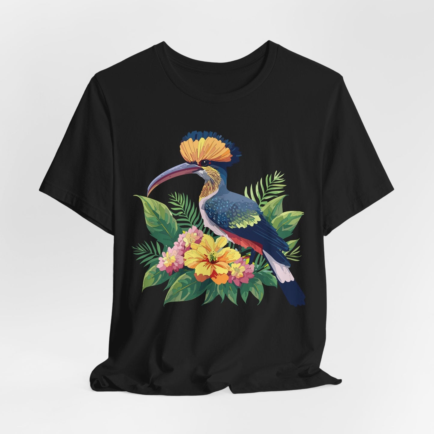 Unisex Animal Tee Shirt With Art Design Wild Animals Short Sleeve Jersey Tee For Everyday
