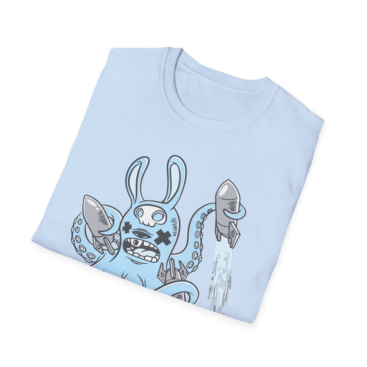 Cartoon T Shirt Unisex Animation Tee Funny Art Design Gildan Softstyle 64000 Premium Cotton