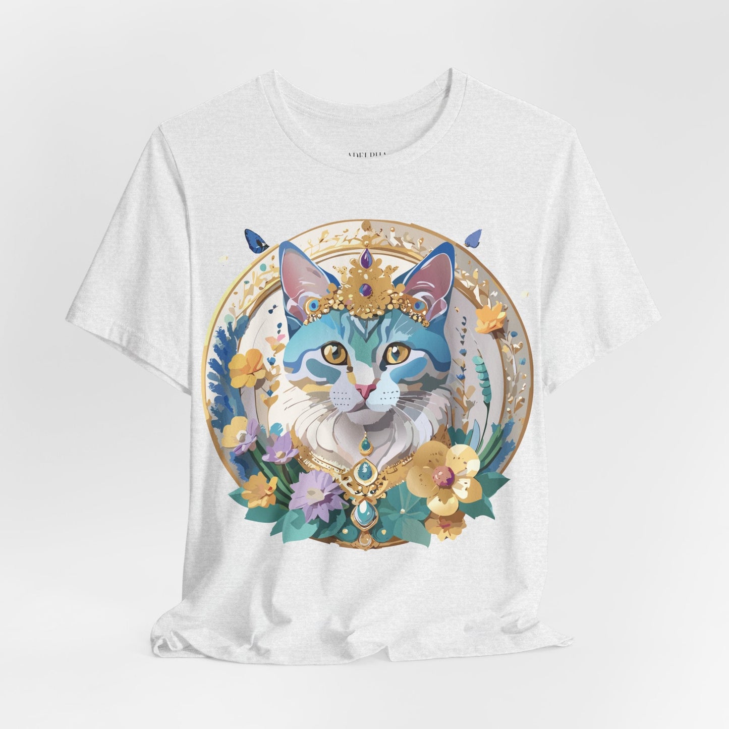 Unisex Graphic Tee With Adelpha Artwork Vintage Inspired Short Sleeve Jersey Shirt