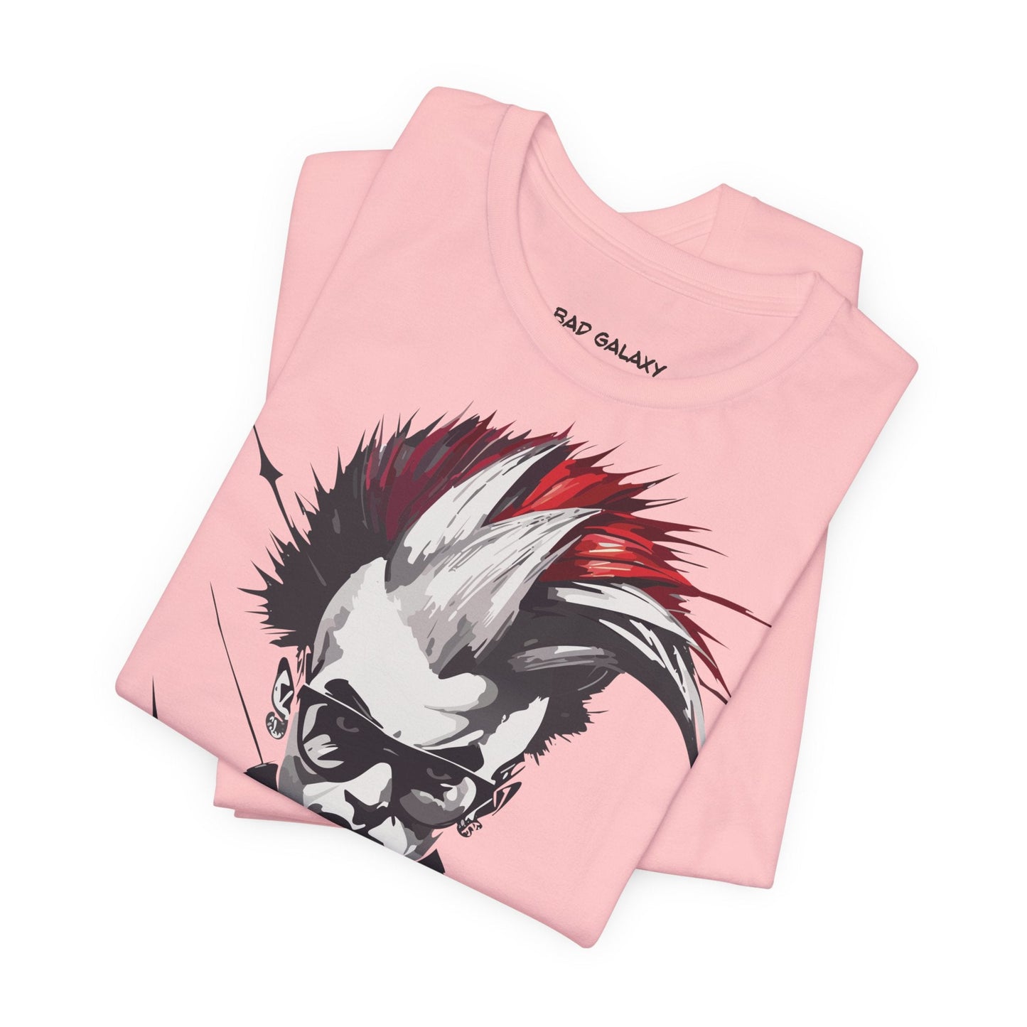 Punk Rock Tee Shirt From Bad Galaxy Made To Order 100 Cotton Free Shipping Eco Friendly Inks