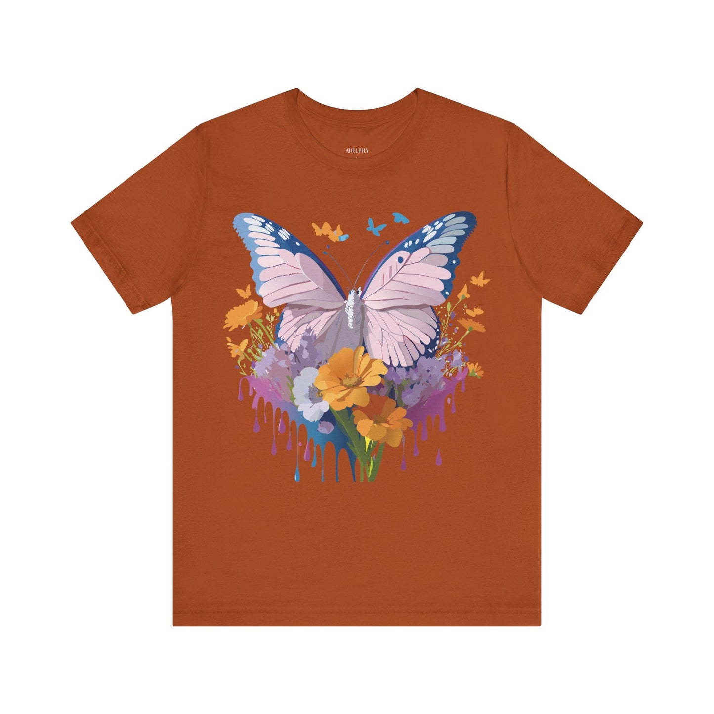 Butterfly Graphic Tee Unisex Jersey Short Sleeve Adelpha Art Design