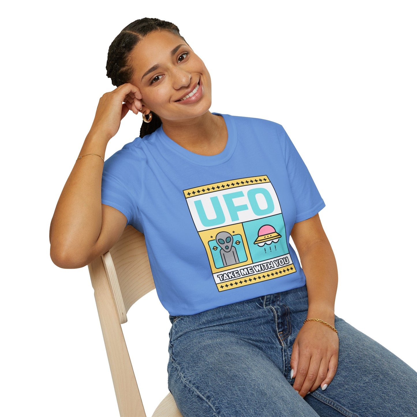 UFO Take Me With You Graphic TShirt