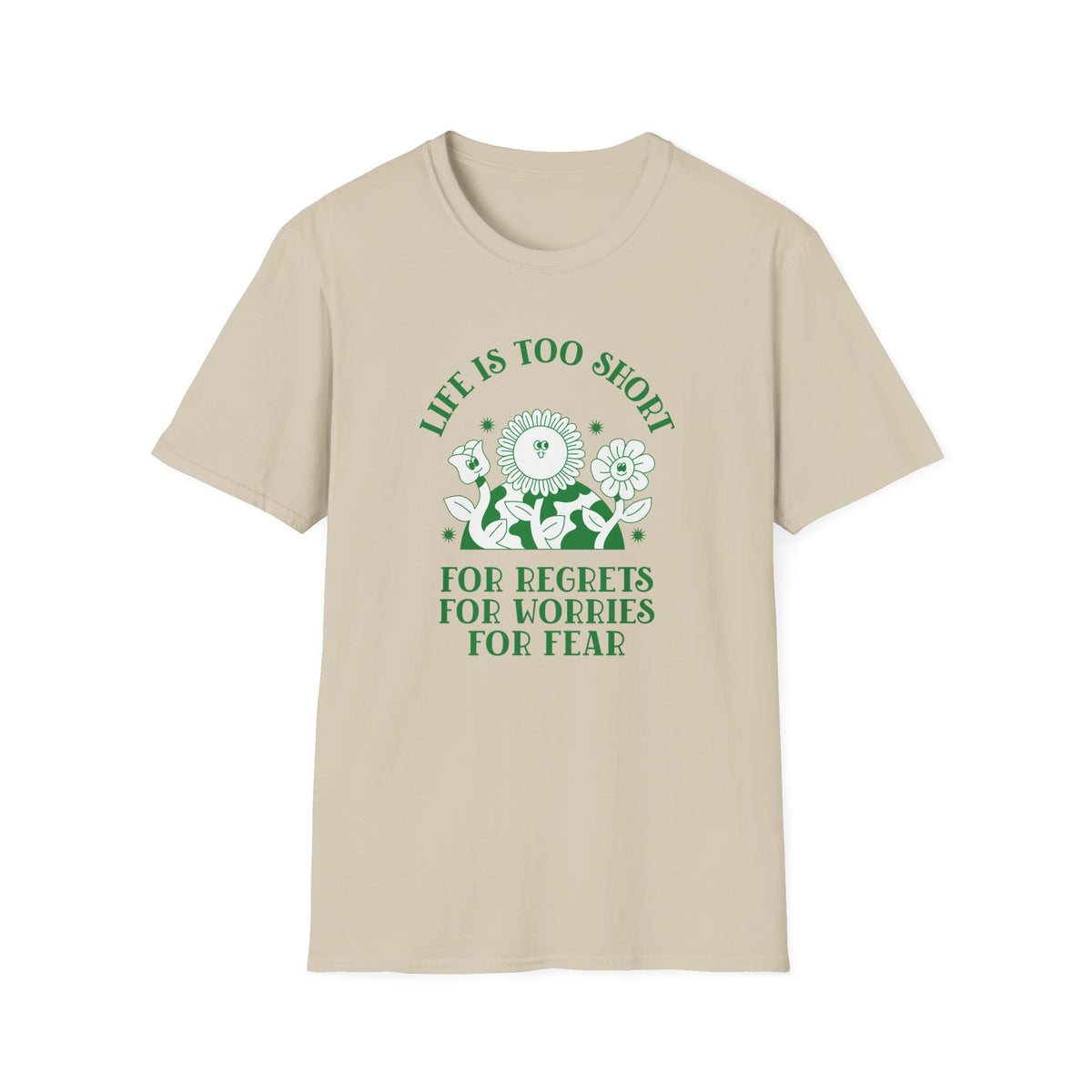 Positive Slogan Positive Words Tee with Good Quotes Graphic Tee Gildan Unisex 100 Cotton Tee Shirt p107