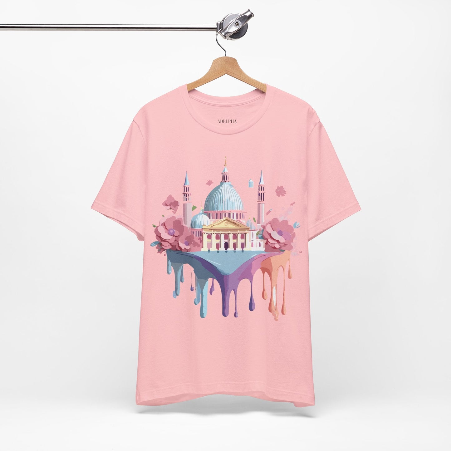 Venice Tourist Graphic Tee Unisex Vintage Inspired Artwork Short Sleeve