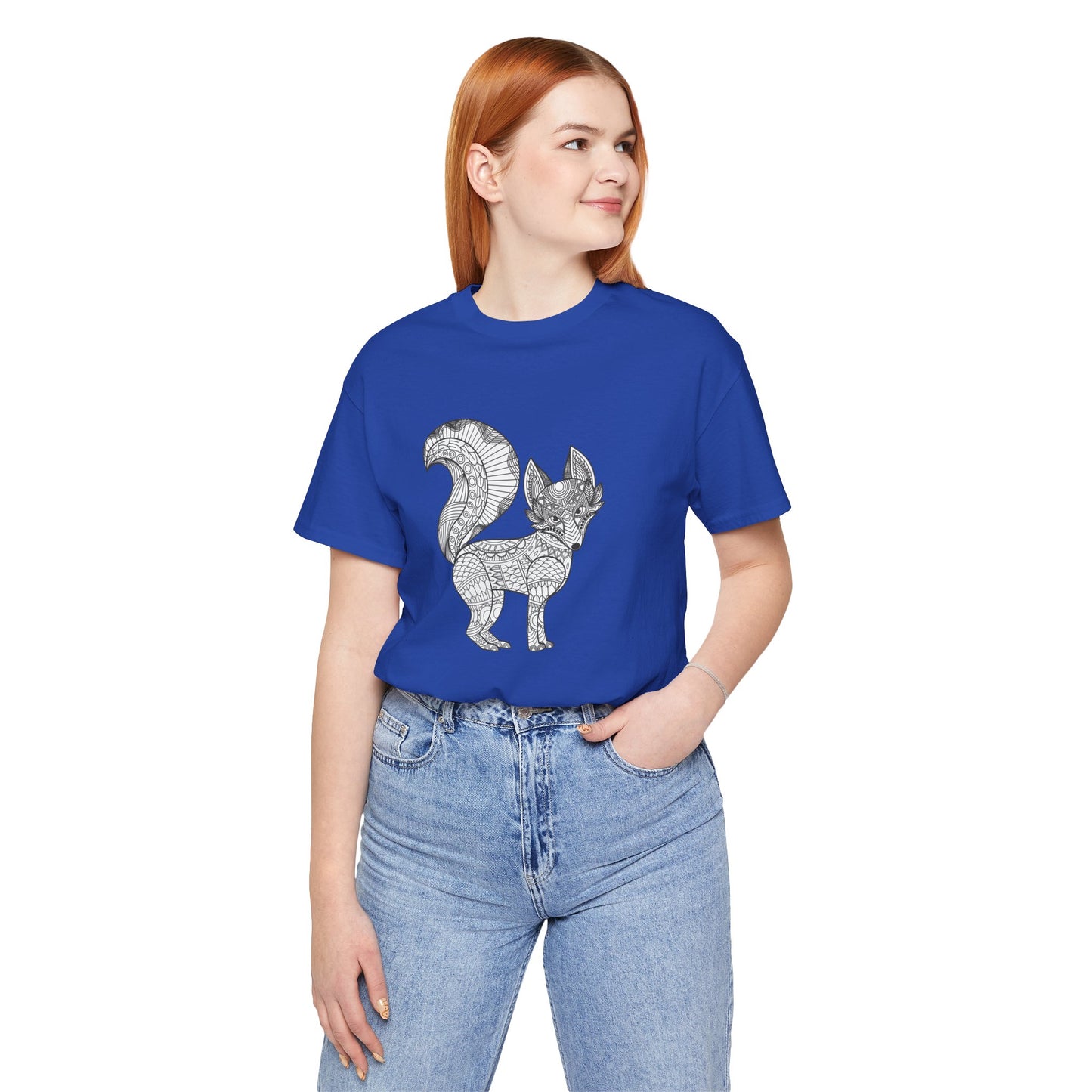 Camiseta unisex con estampado de animales 