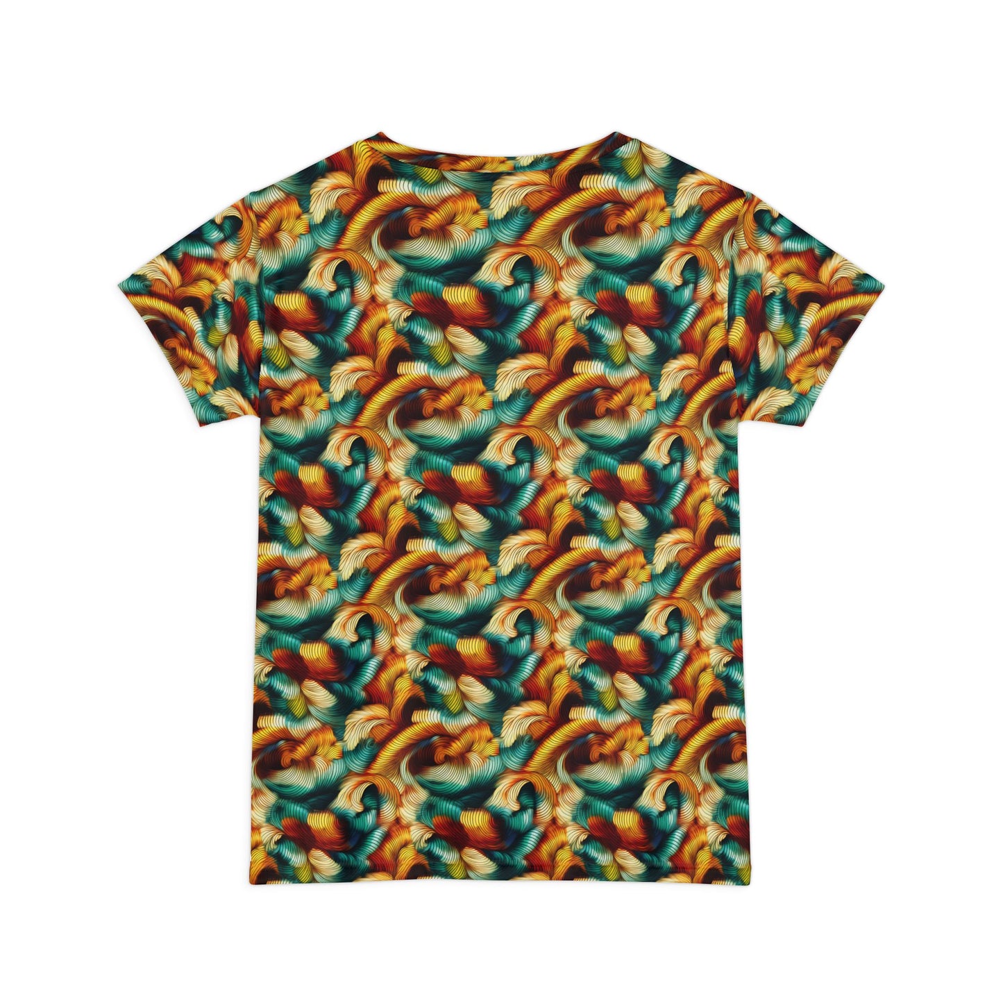 Abstract Print Shirt, Shirt with Abstract Print