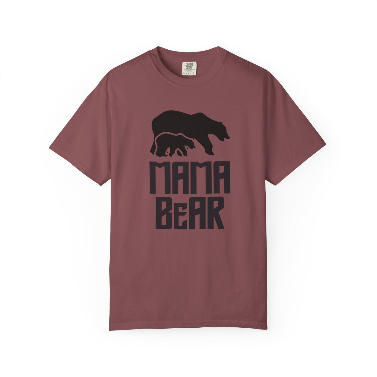 Mama Bear Mom T-shirt Mother's Day Mama Tee Unisex Comfort Colors Garment-Dyed Cotton h12