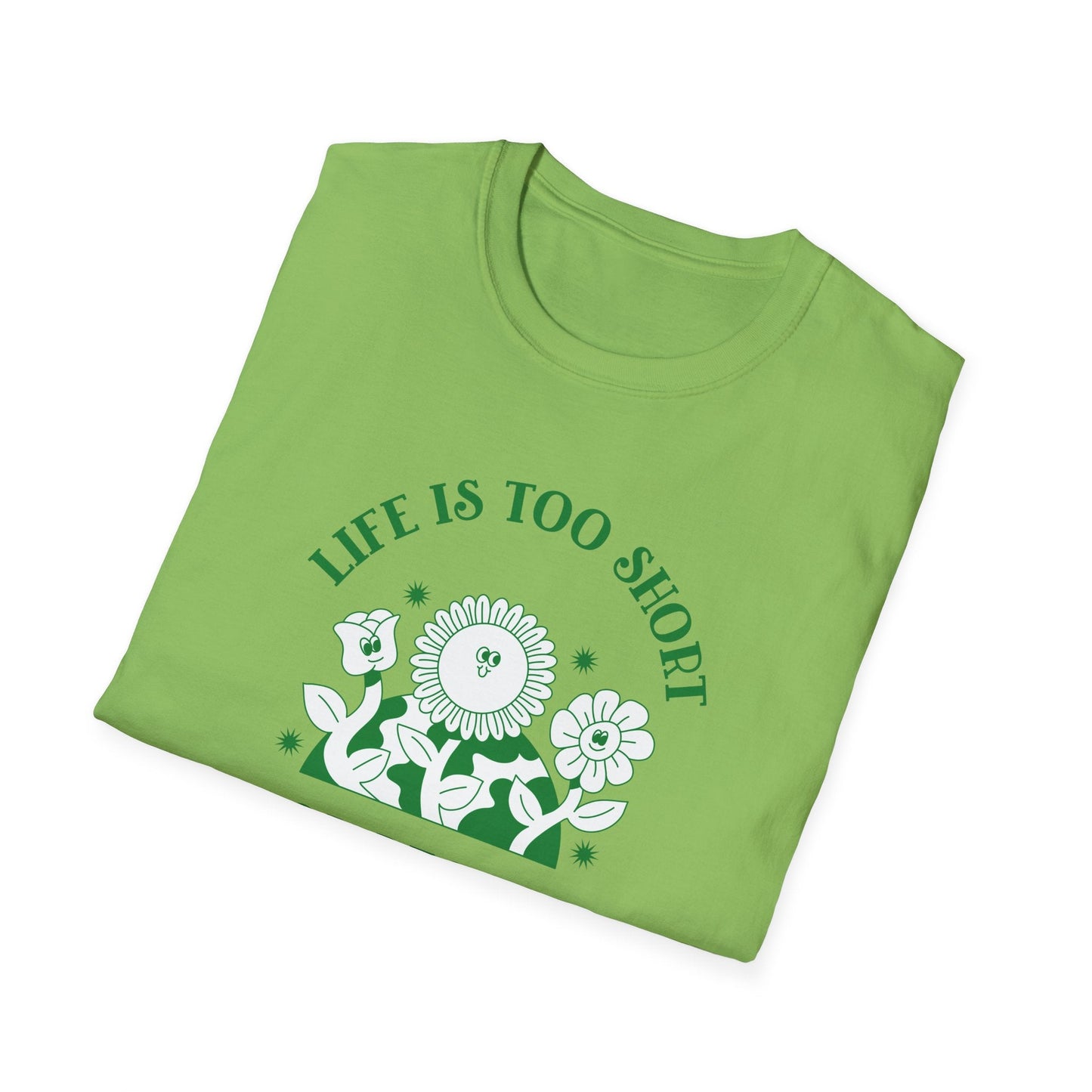 Positive Slogan T Shirts With Positive Words Tee Shirt Good Quotes Unisex Gildan Softstyle 64000 100 Percent Cotton