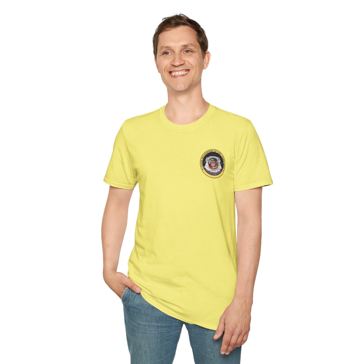 Funny T Shirts UFO Tees Funny Aliens Shirt Small Logo  8