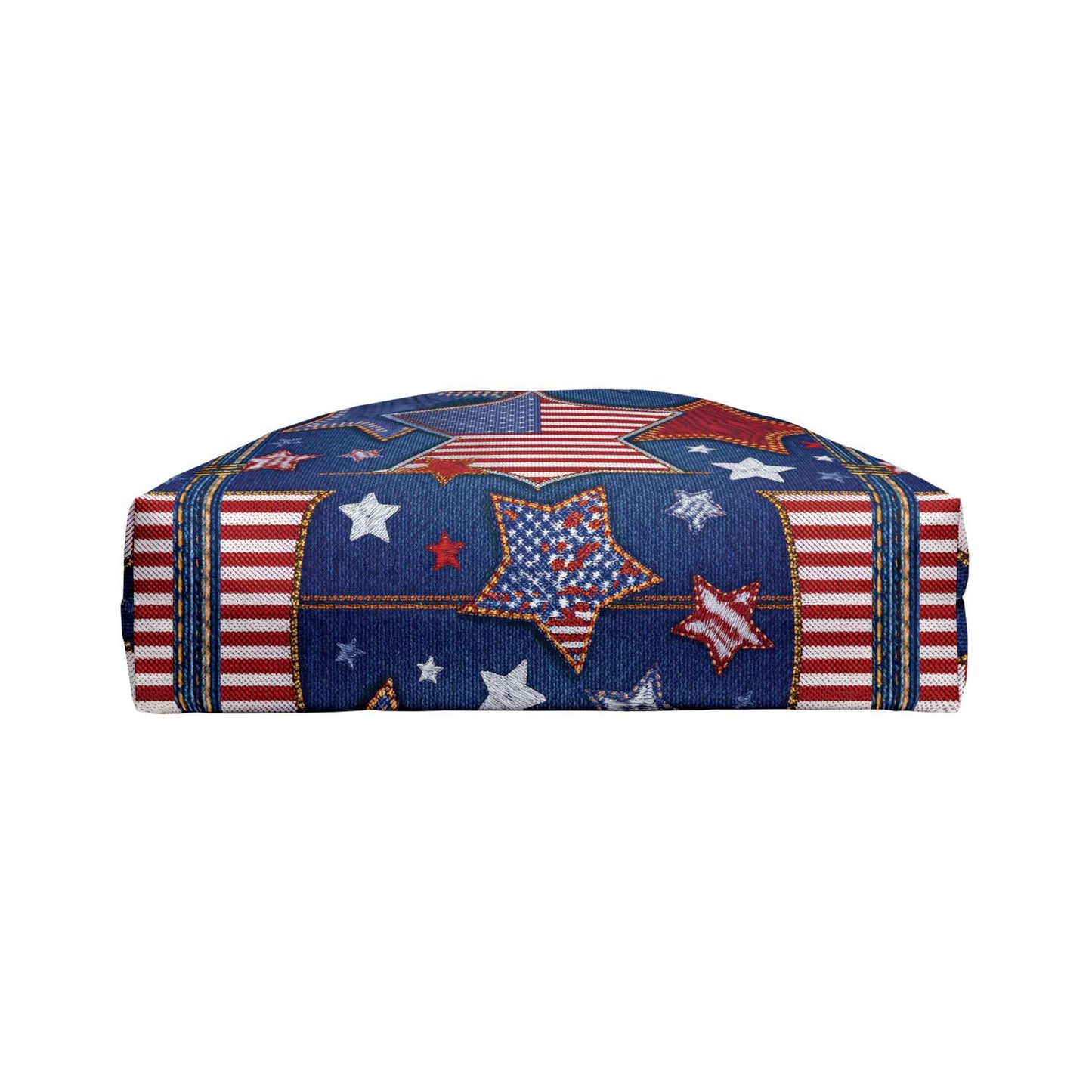 4th of July Denim Color Imitation Print Unisex  Yoga Bag  Spun Poly 24x13 Canvas Bag 58