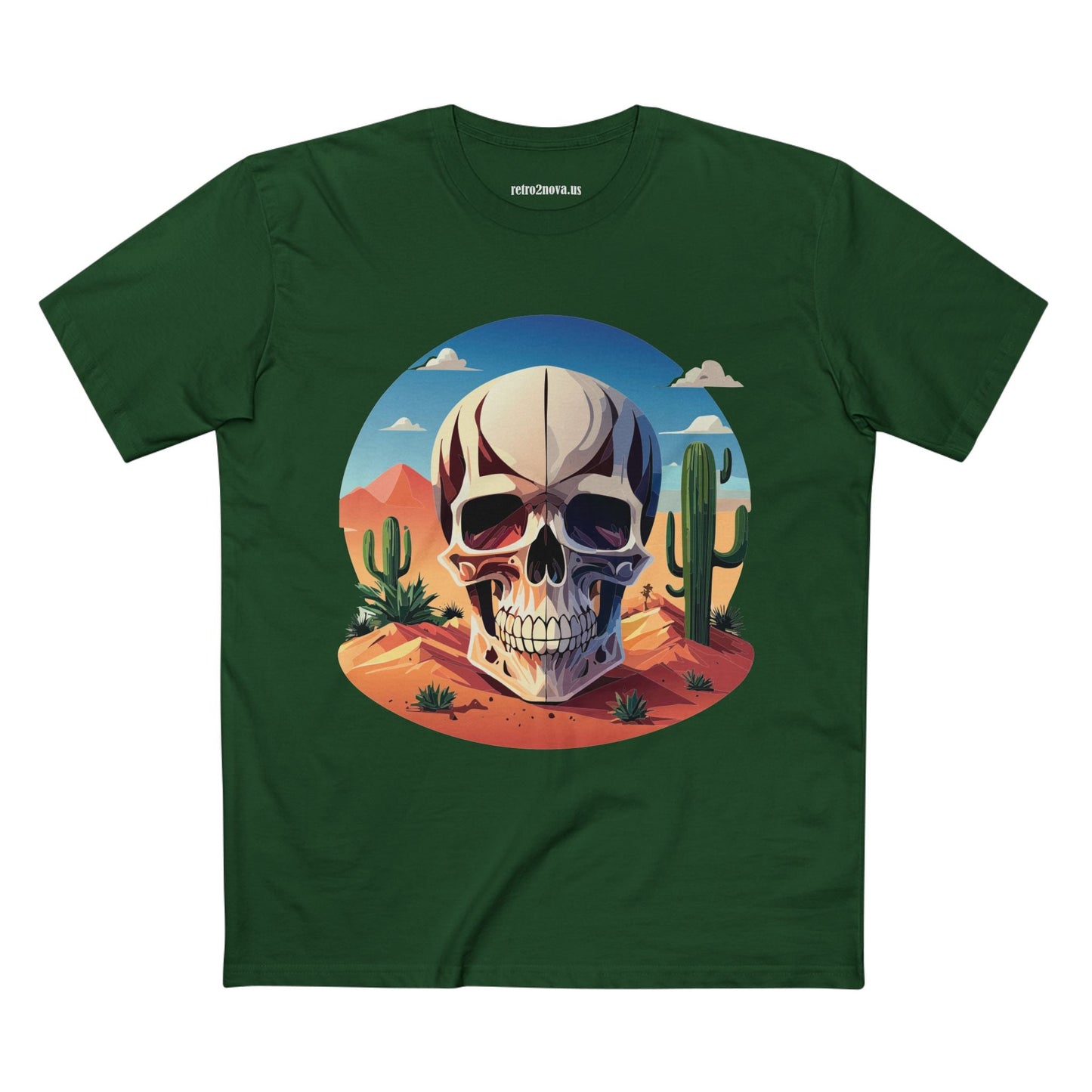 Skull Shirt Unisex Skeleton Tee Premium Cotton With Original Art By Retro2Nova Official