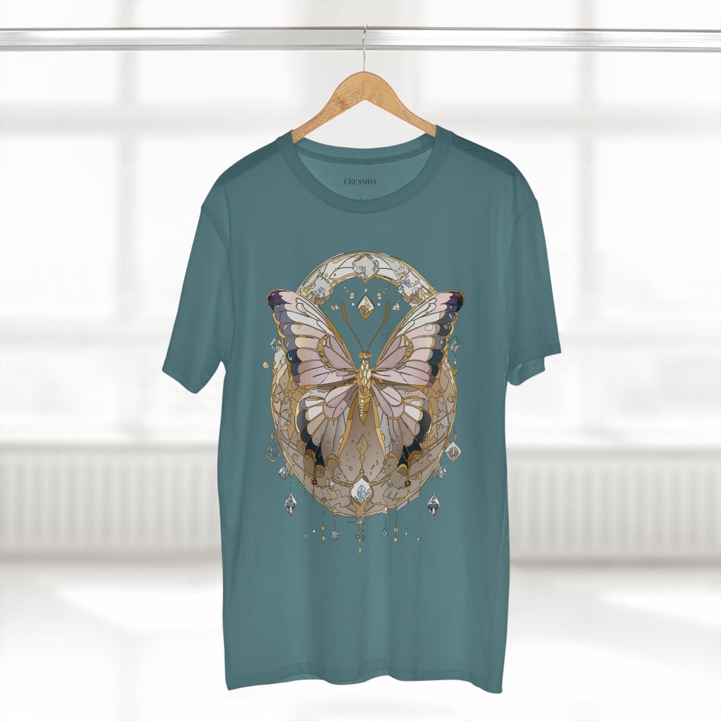 Butterfly Graphic Design Unisex 100 Cotton Tee 1