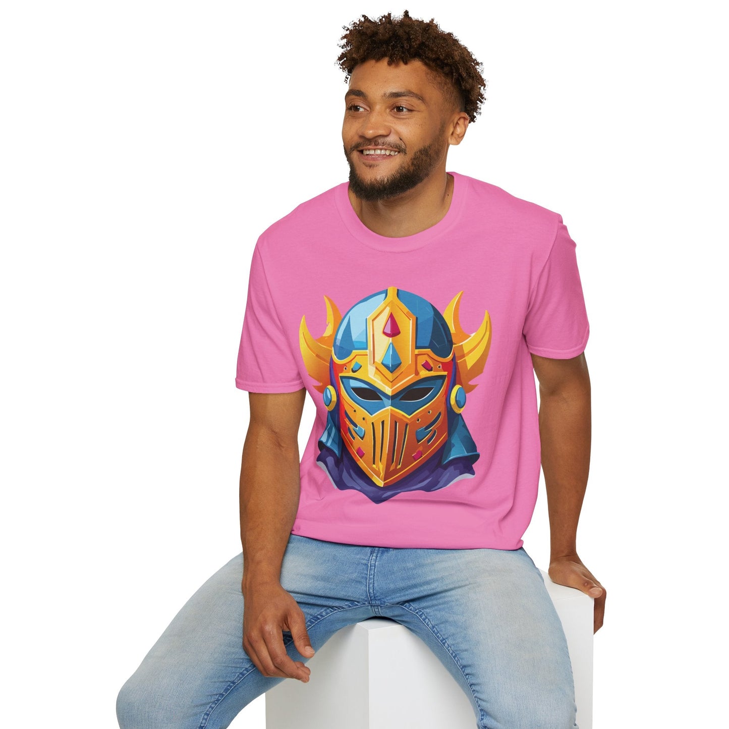 Mask Graphic Unisex Cotton Masquerade Design Artwork Tee 10