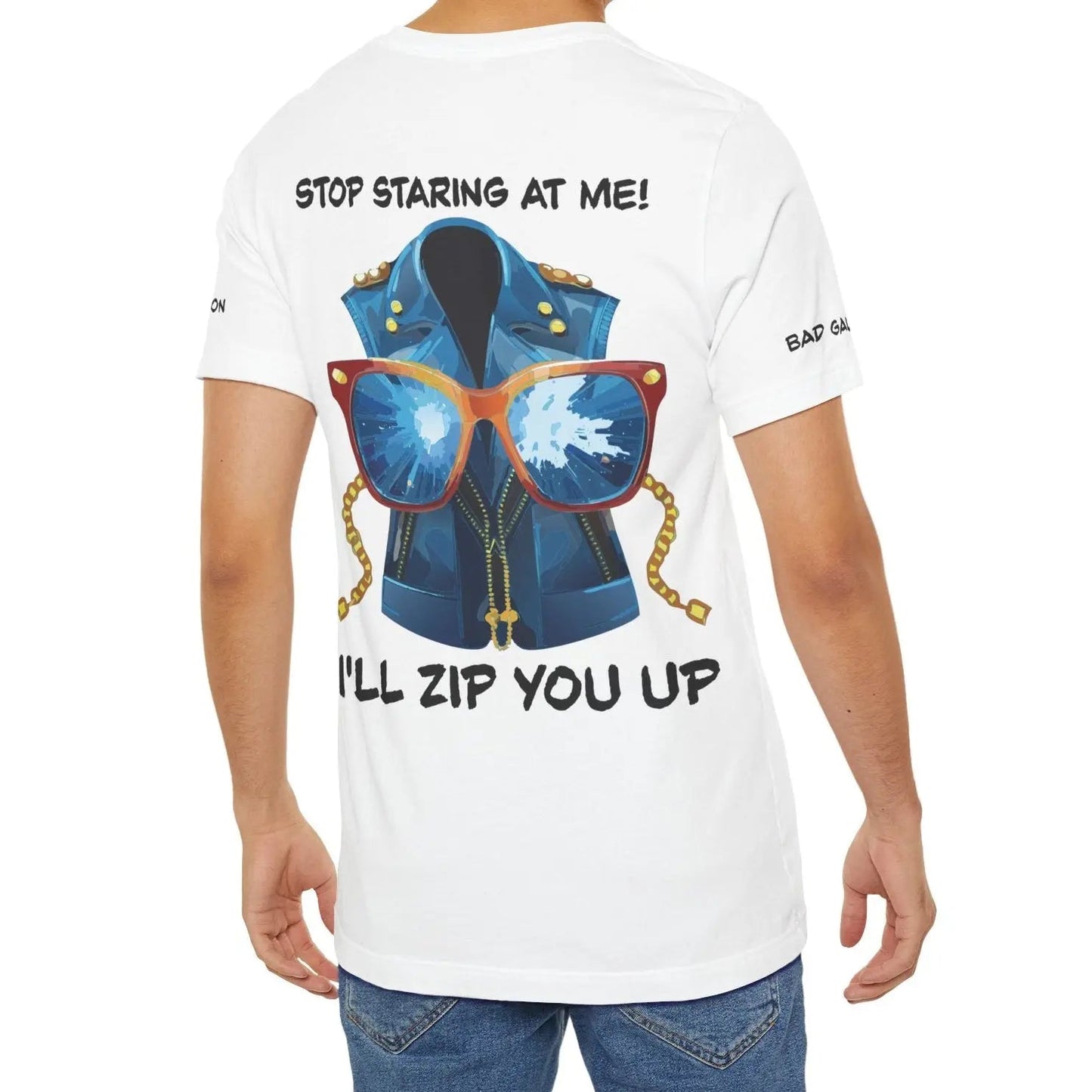 Animal T Shirt From Bad Galaxy Made To Order 100 Percent Cotton Tee Eco Friendly Non Toxic Inks USA