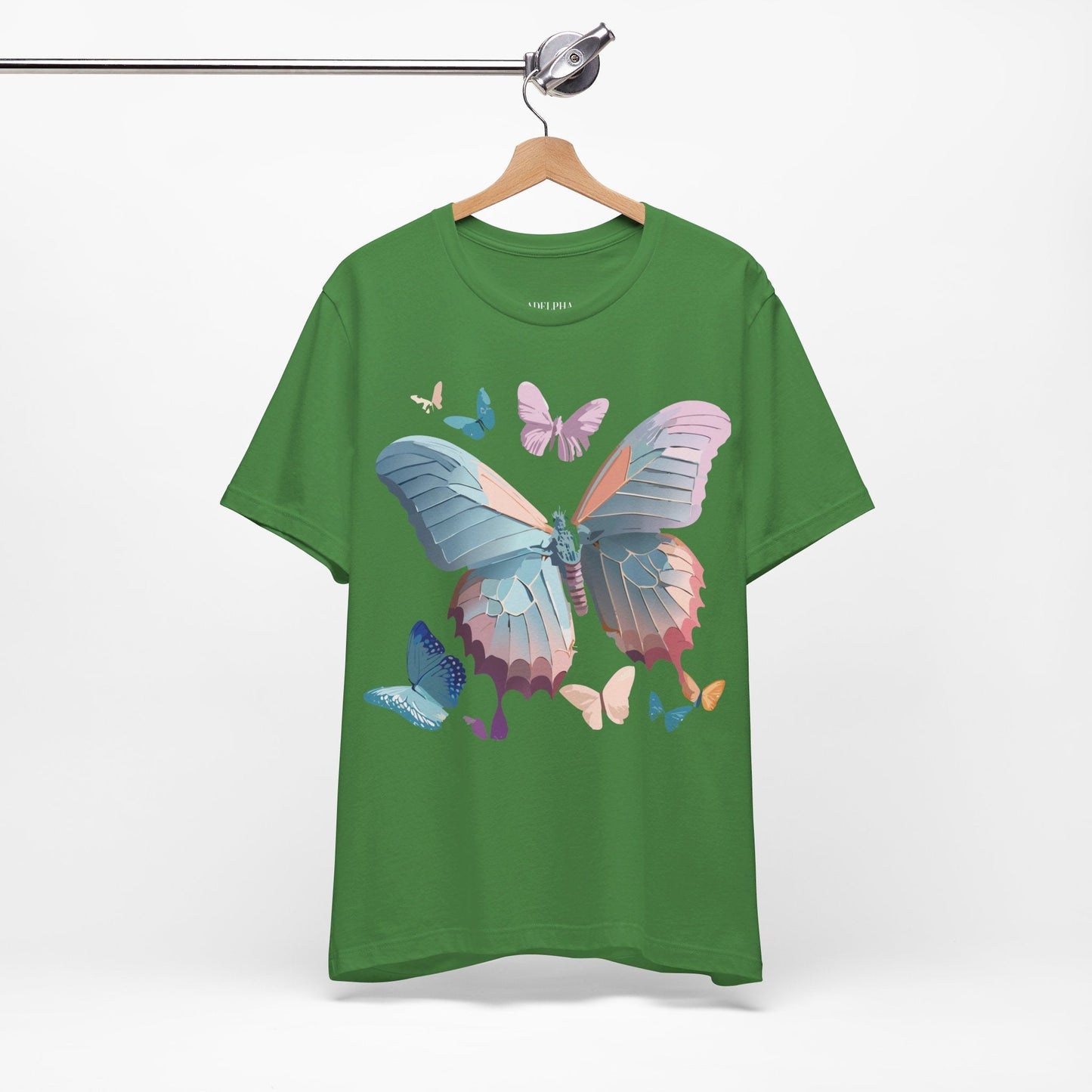 Adelpha Butterfly Graphic Tee Unisex Short Sleeve Vintage Art Design
