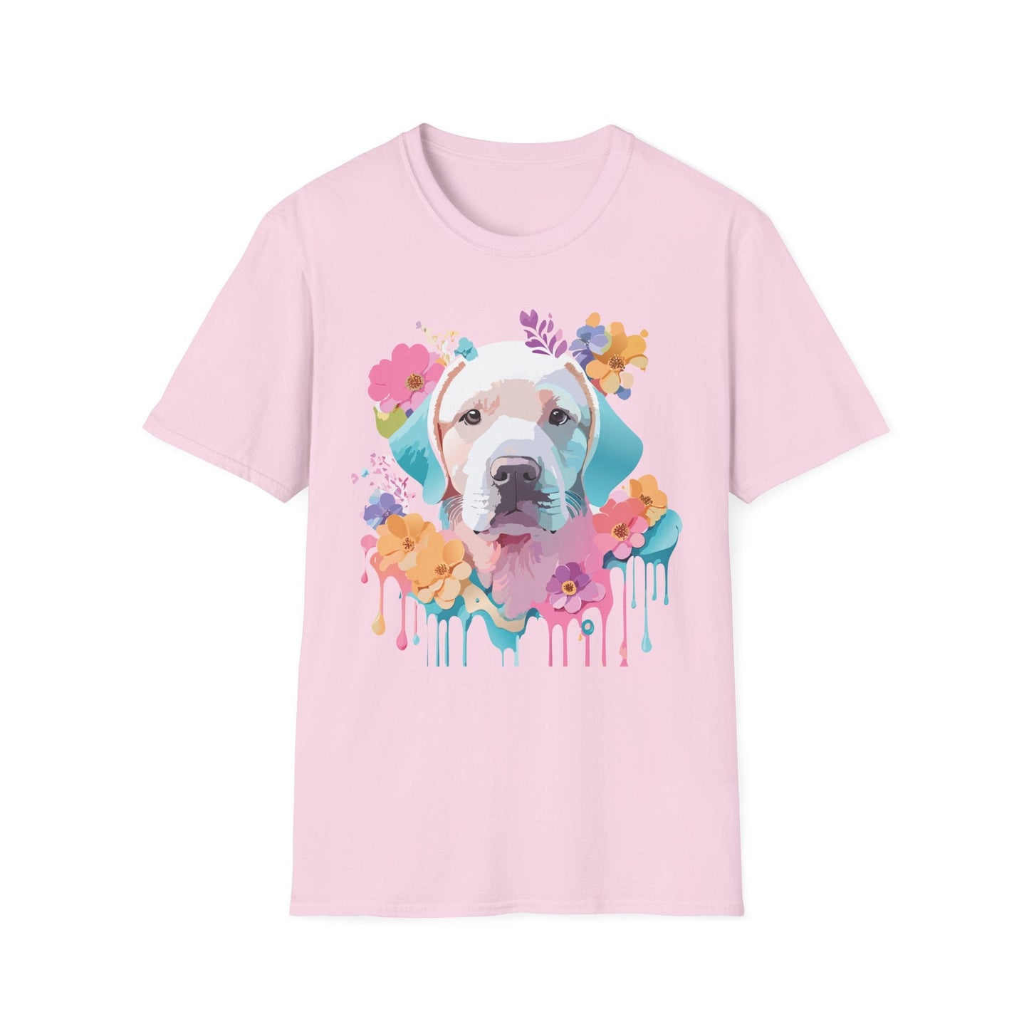Dog Shirt Unisex Animal Tee Softstyle Gildan 64000 Short Sleeve Tee