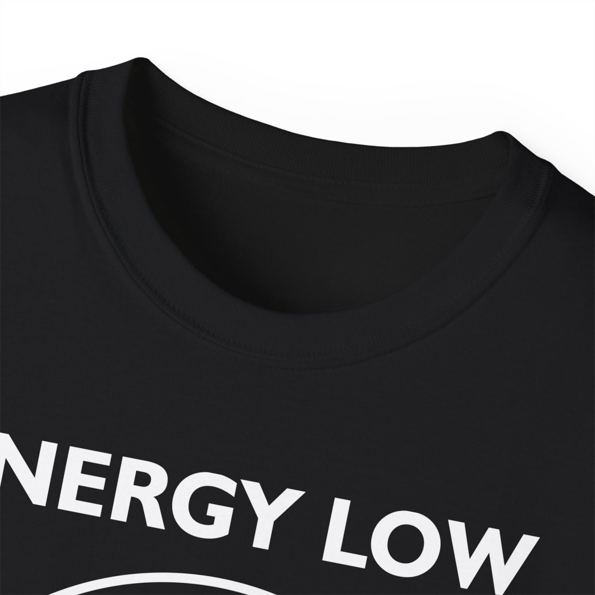 Energy Low Need Coffee T-Shirt | Battery Lightning Design