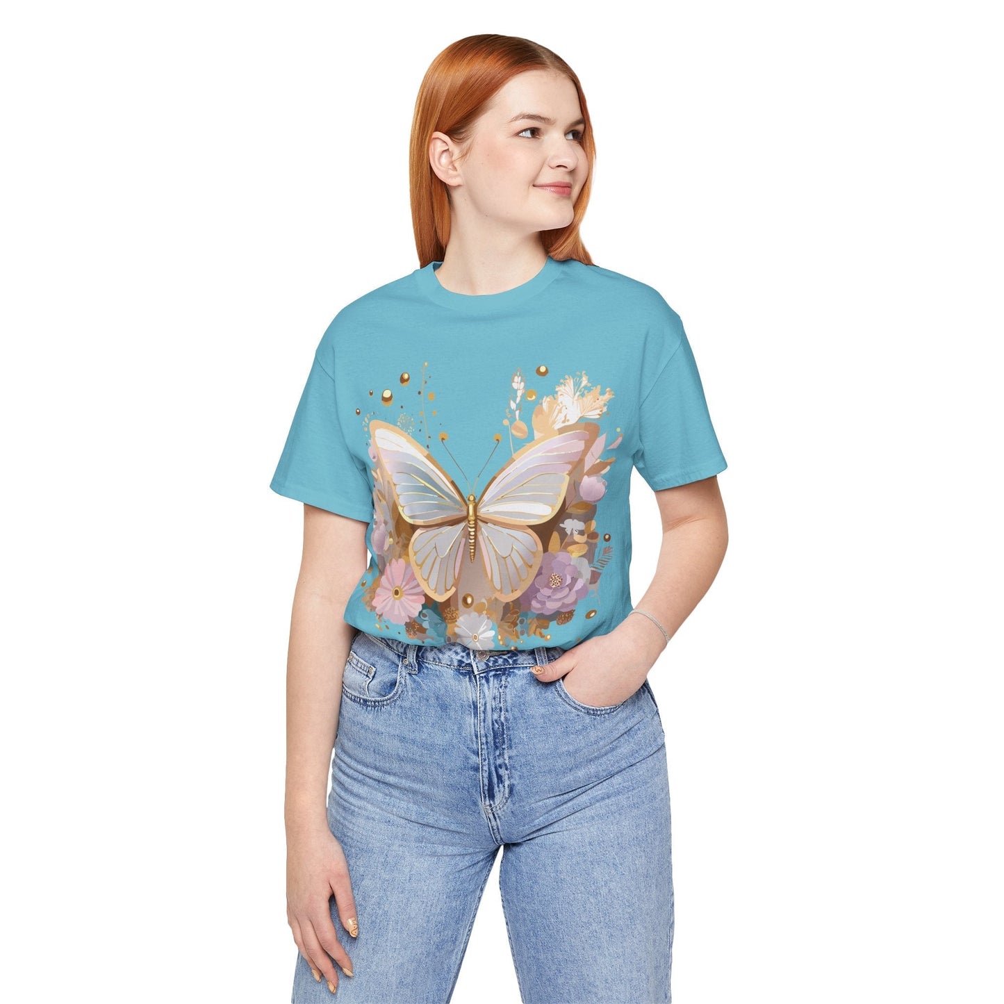 Adelpha Butterfly Graphic Tee Unisex Short Sleeve Shirt Vintage Art