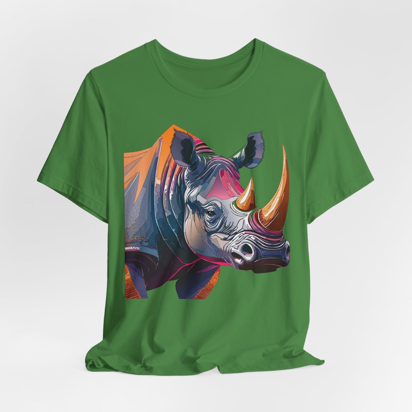 Unisex Animal Print Tee Shirt Featuring Wild Animals Art Design For Everyday Wear