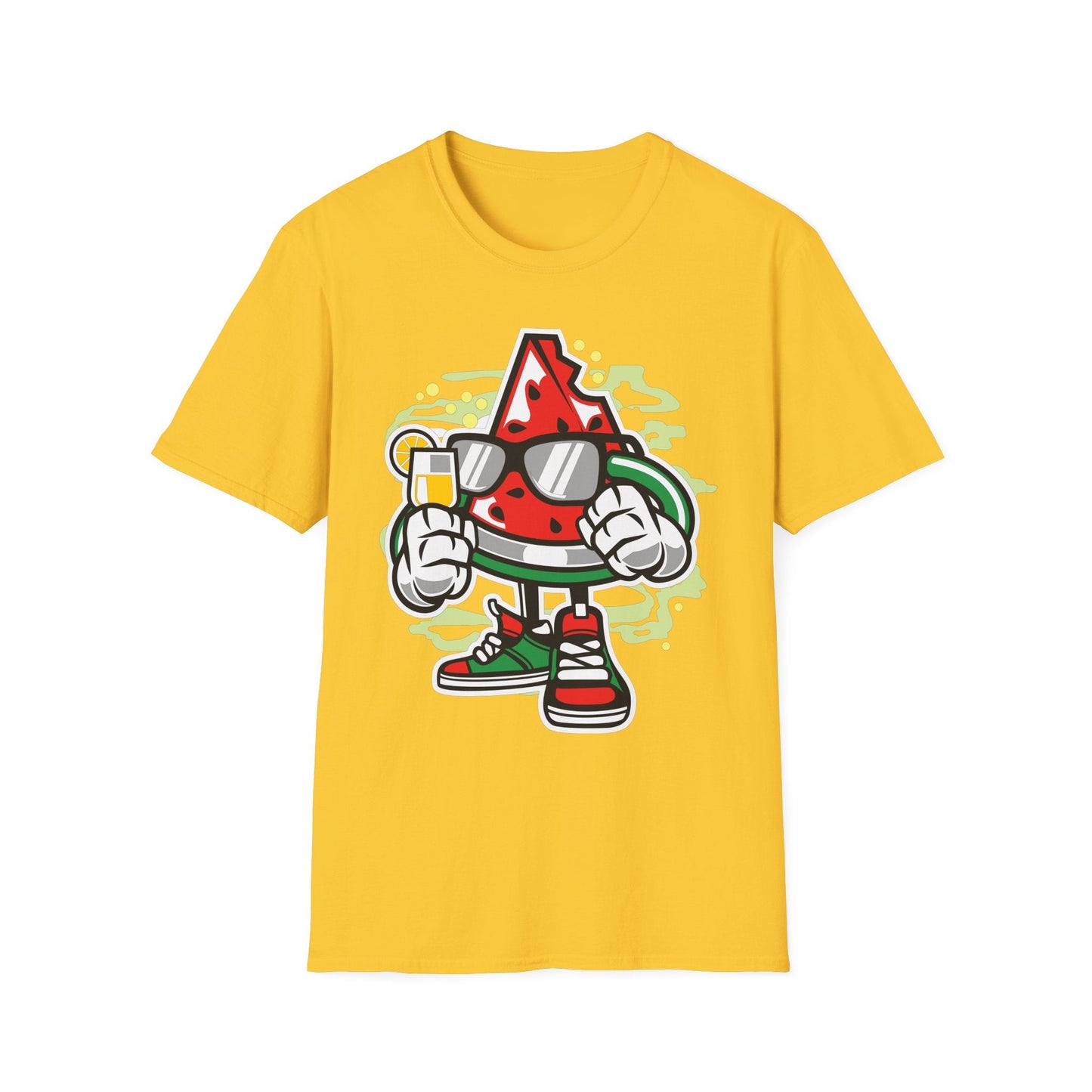 Cartoon T Shirt Animation T Shirt Funny Tee Shirt Unisex Gildan Softstyle 64000 Artwork