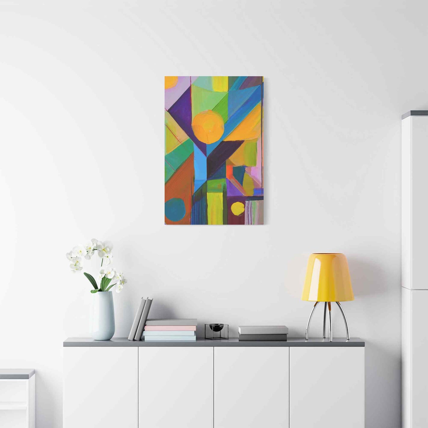 Abstract Painting Print Canvas 20x24,20x30,24x30, 24x32,24x36,30x40, 32x48,36x48,40x60 Pine-Wood Inner Frame ABS-8