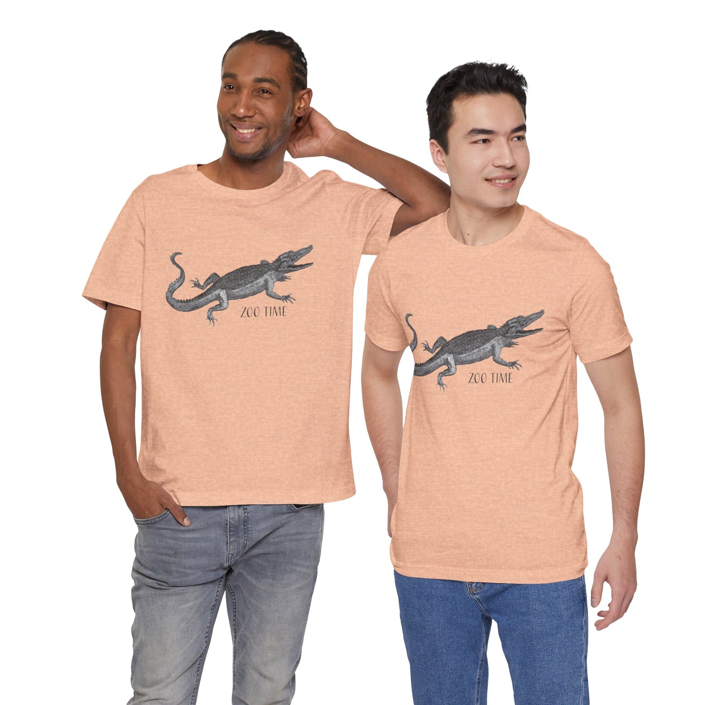 Camiseta unisex con estampado de animales 