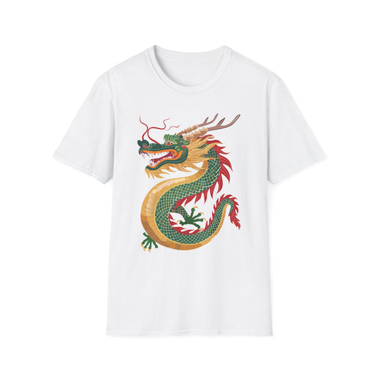 Dragon Graphic Tee Gildan Unisex 100 Cotton Tee Shirt with Animals m16