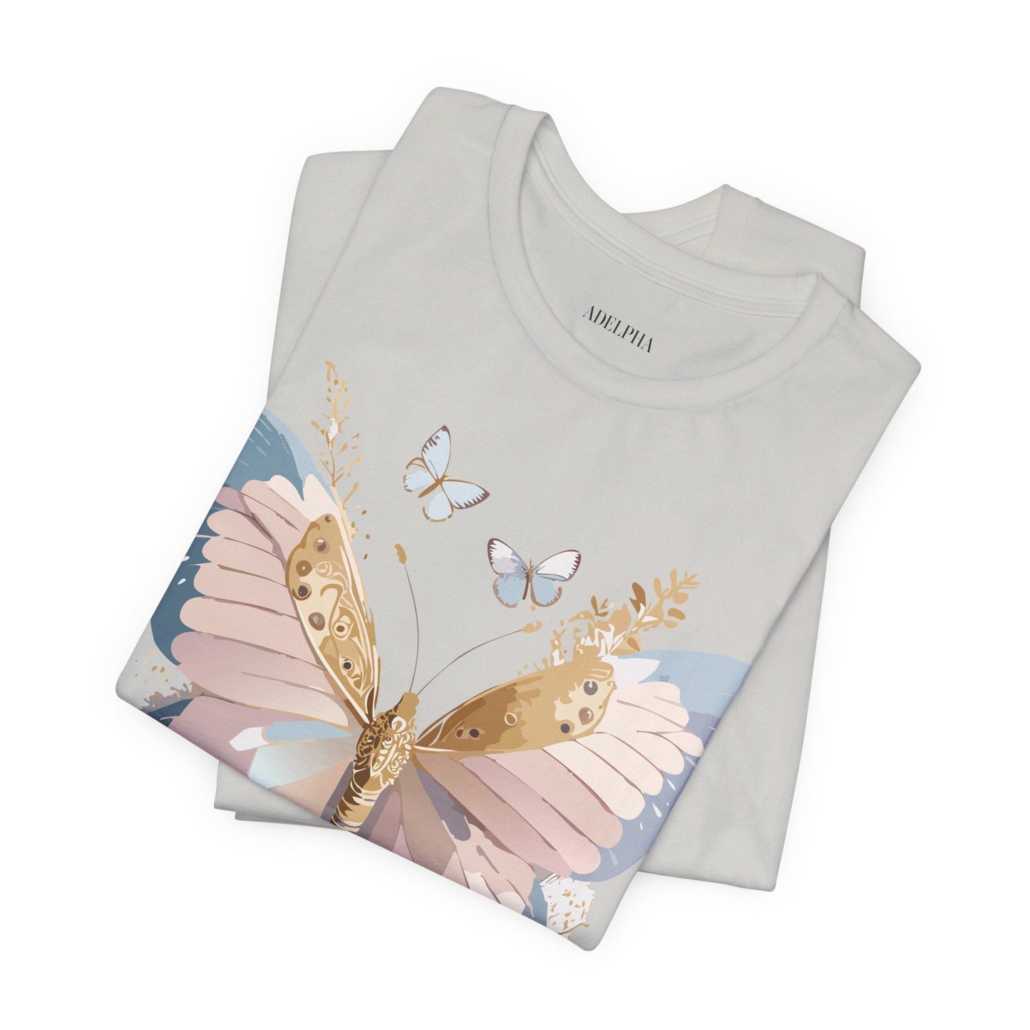 Adelpha Vintage Inspired Butterfly Graphic Tee Unisex Short Sleeve
