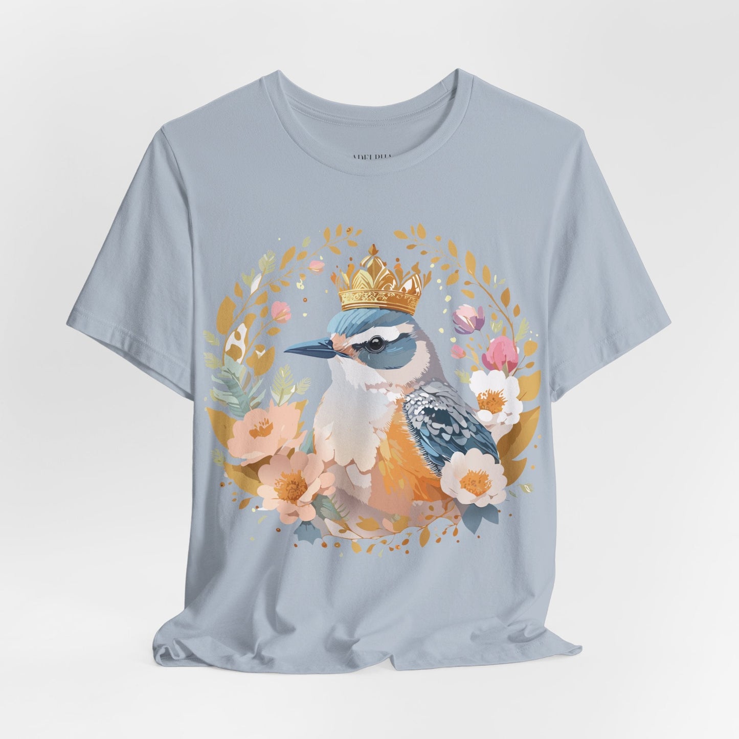Medallion Graphic Unisex 100 Cotton Vintage Animal Medal Artwork Tee 33