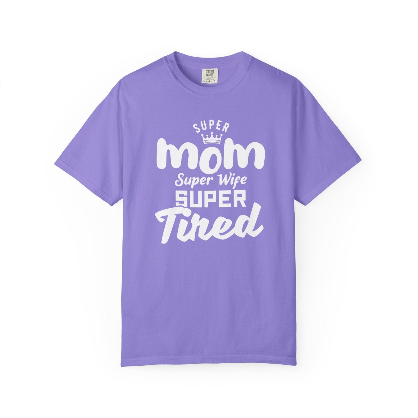 Mom T-shirt Mother's Day Mama Tee Unisex Comfort Colors Garment-Dyed Cotton h45