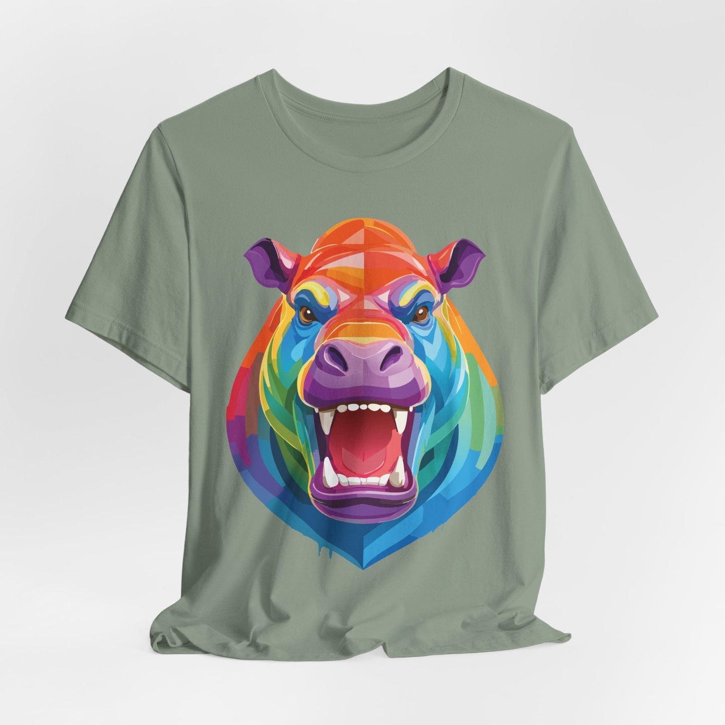 Unisex Animal Shirt with Animals Graphic Tee Art Design Wild Animals Shirt Tee for Everyone