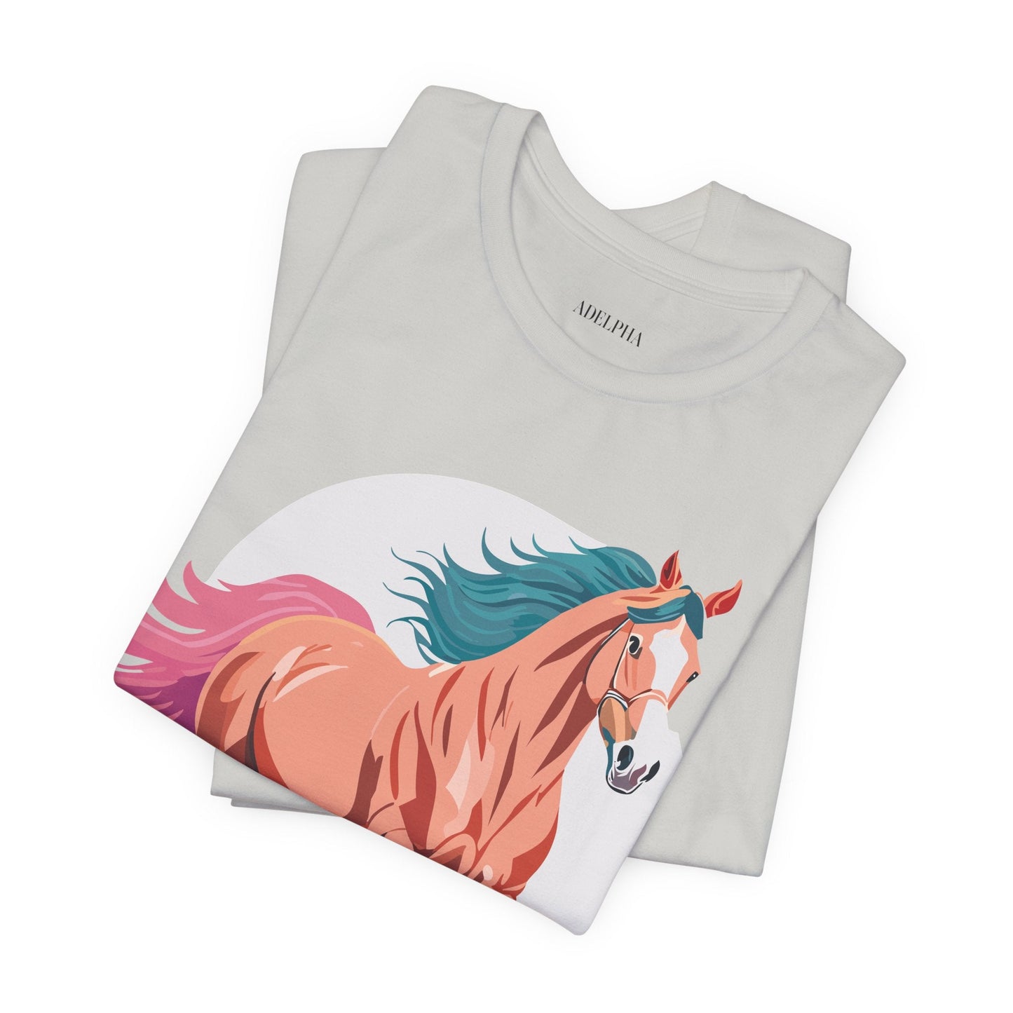 Horse Graphic Unisex 100 Cotton Vintage Animal Art T-Shirt 19