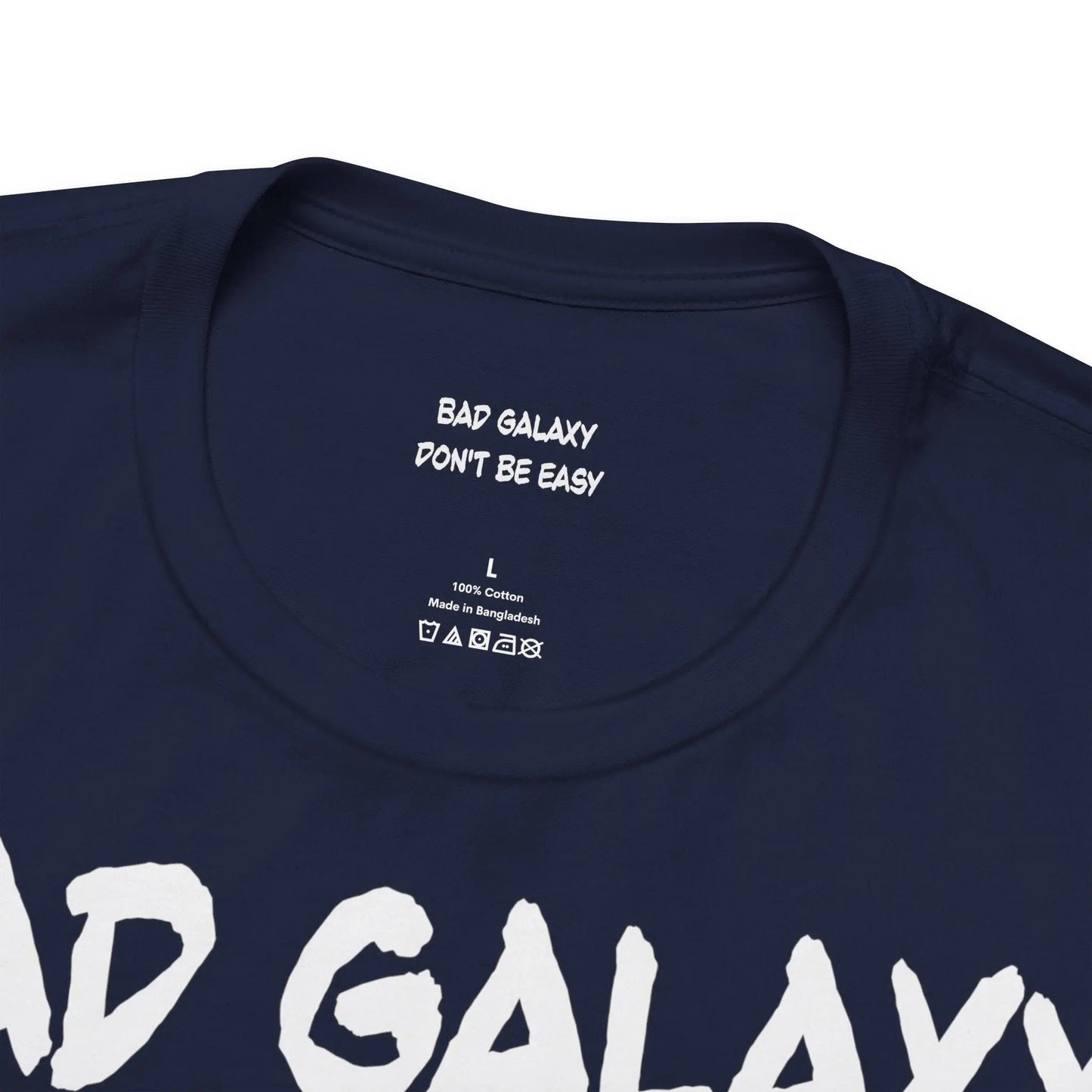 Funny Dog Tee Shirt From Bad Galaxy 100 Percent Cotton Made In USA Eco Friendly Inks